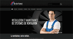 Desktop Screenshot of idf-ventilation.com